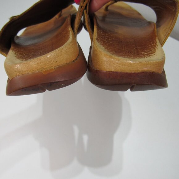 Timberland Womens Leather Sandals Brown SMART Comfort System Size 6M 14316 Boho - Picture 7 of 7